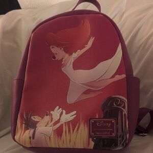 Loungefly Purple Backpack with Magical Design
